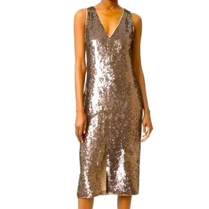 Alice + Olivia Tyra Sequin Dress